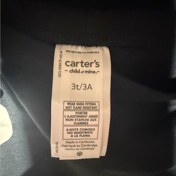 Carter's Black and White Skeleton Set - Picture 5 of 6